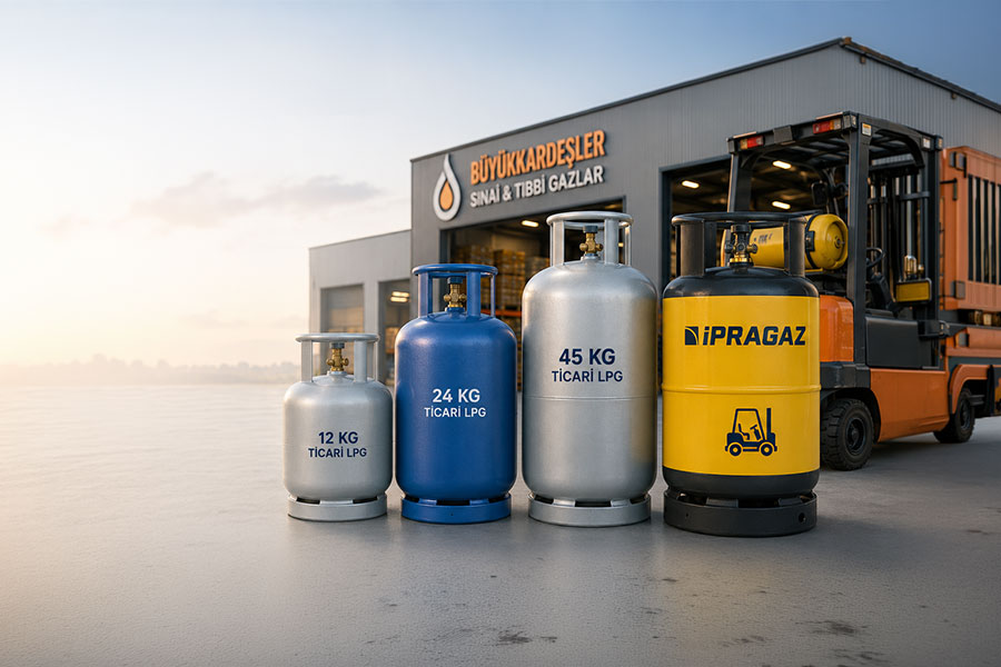 Ticari LPG ve forklift tüpleri